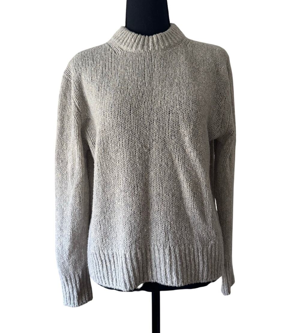 MUJI Beige Wool Crewneck Sweater Size XS/S